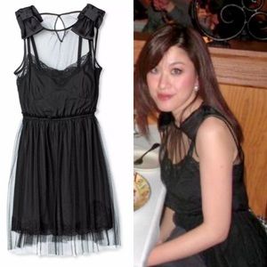 Rodarte for Target Black Tulle Dress As seen on Natalie Portman